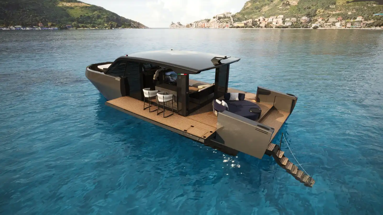 Forte Yachts 47 Lounge Deck Exterior