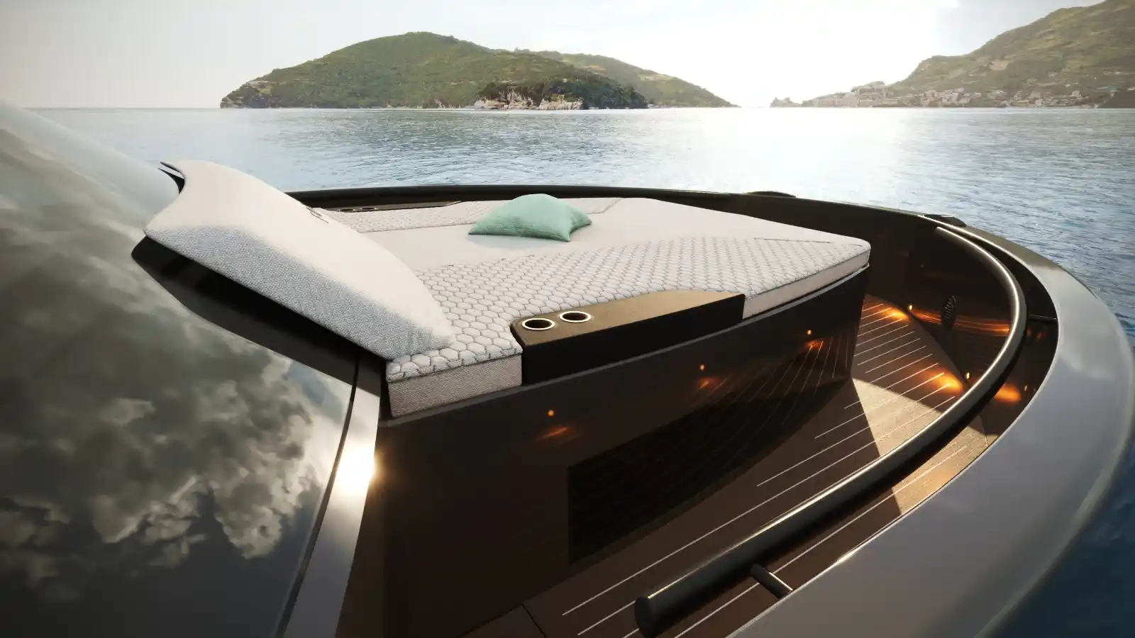 Forte Yachts 47 Lounge Deck Exterior