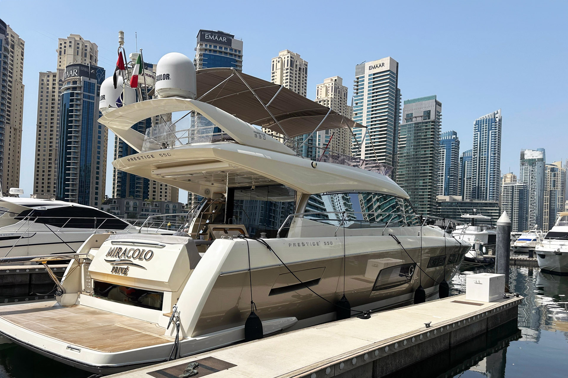 2013 Prestige 550 For Sale | Pre-Owned Flybridge Price & Photos