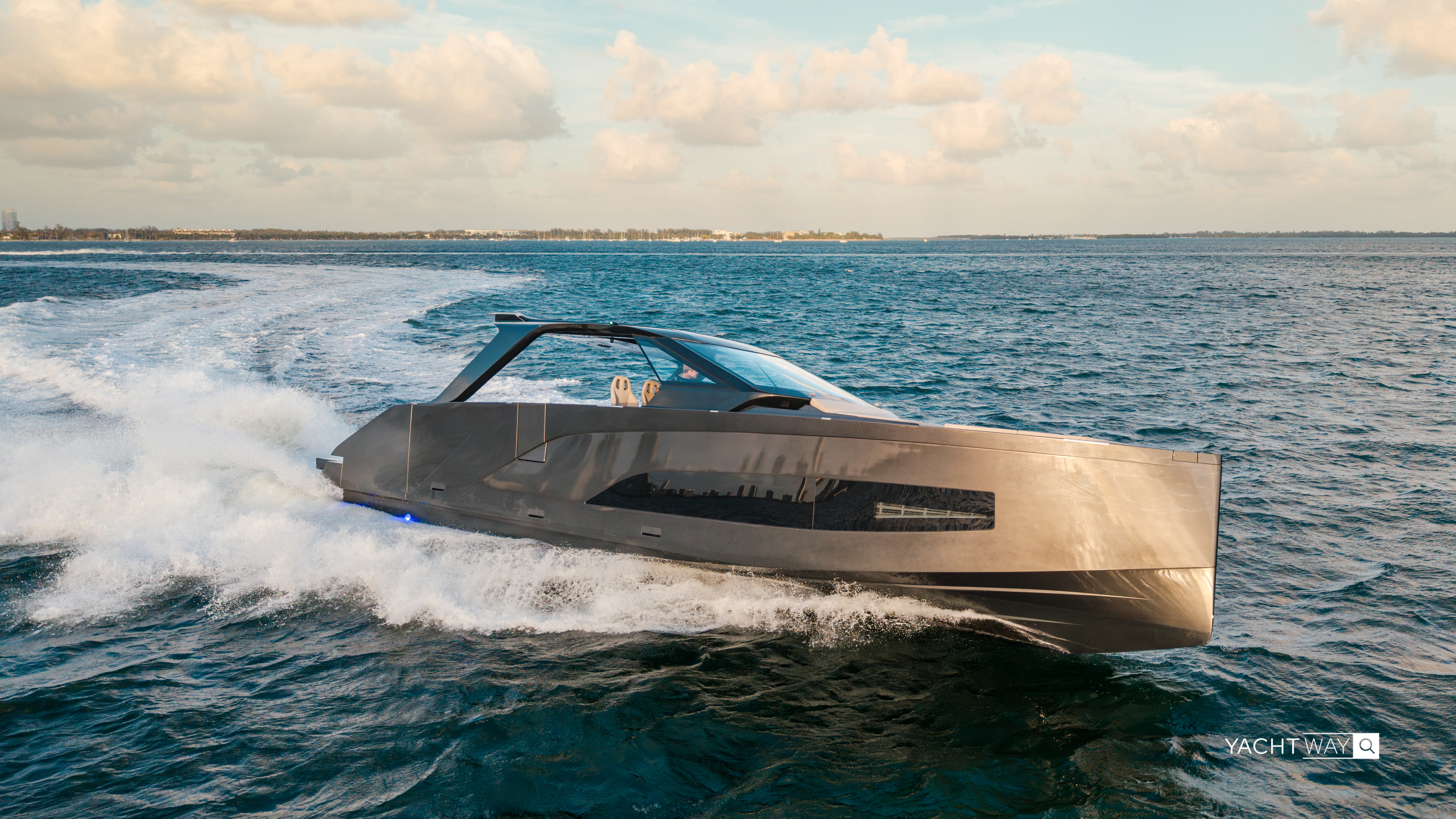 2026 Manari 52 for sale, on display at FLIBS 2026