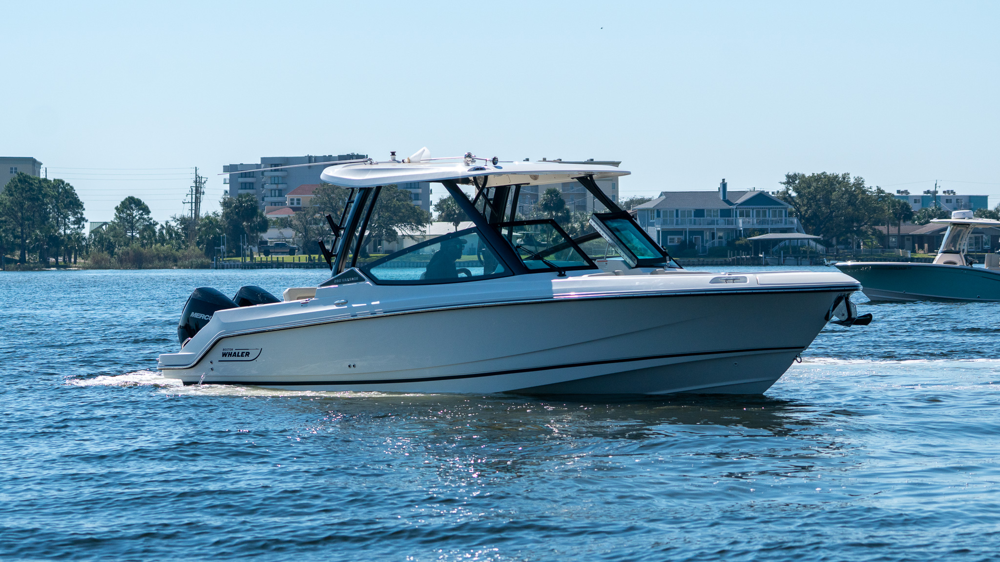 2027 Boston Whaler 280 Vantage for sale on YachtWay, same model as on display at FLIBS 2026