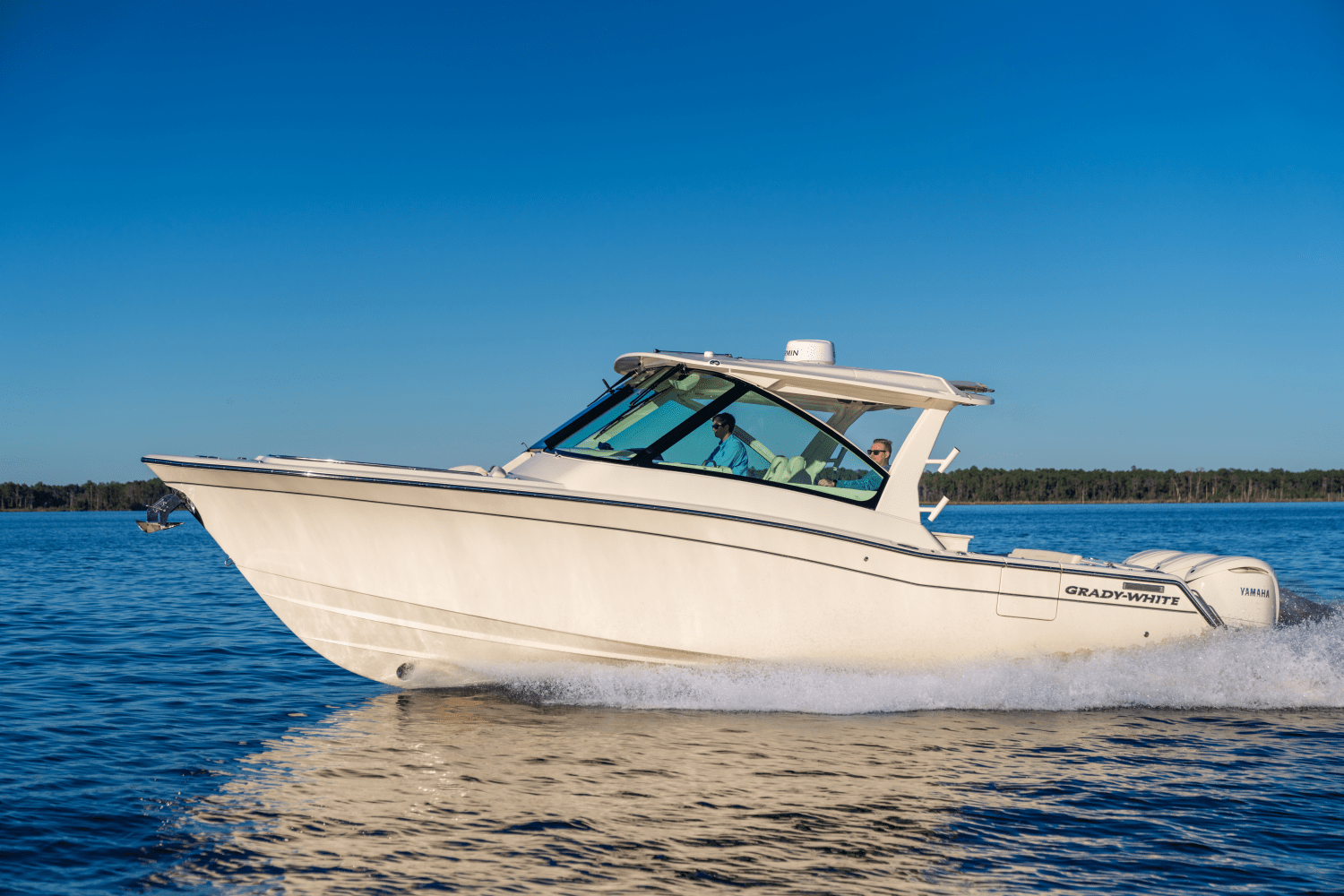 2027 Grady-White Boats Freedom 345 for sale, on display at FLIBS 2026