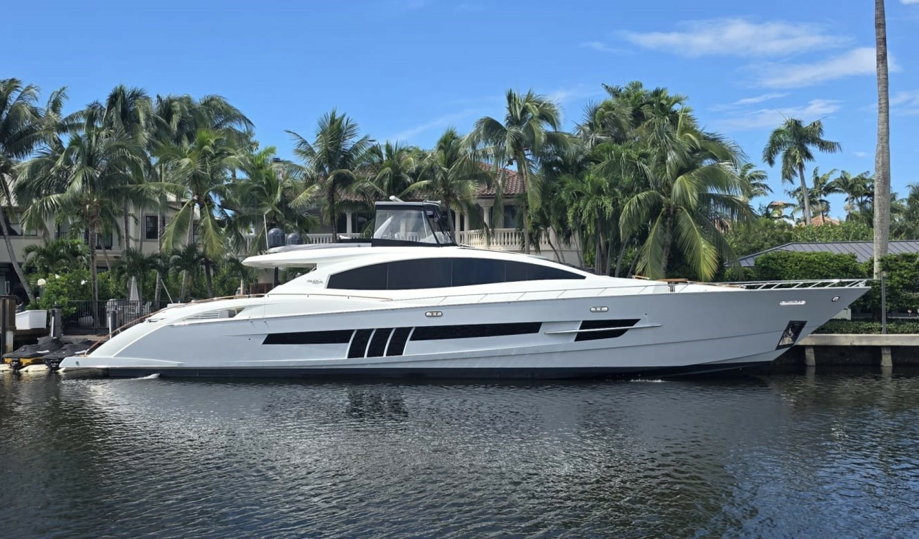 2012 Lazzara LSX 92 for sale, on display at FLIBS 2026
