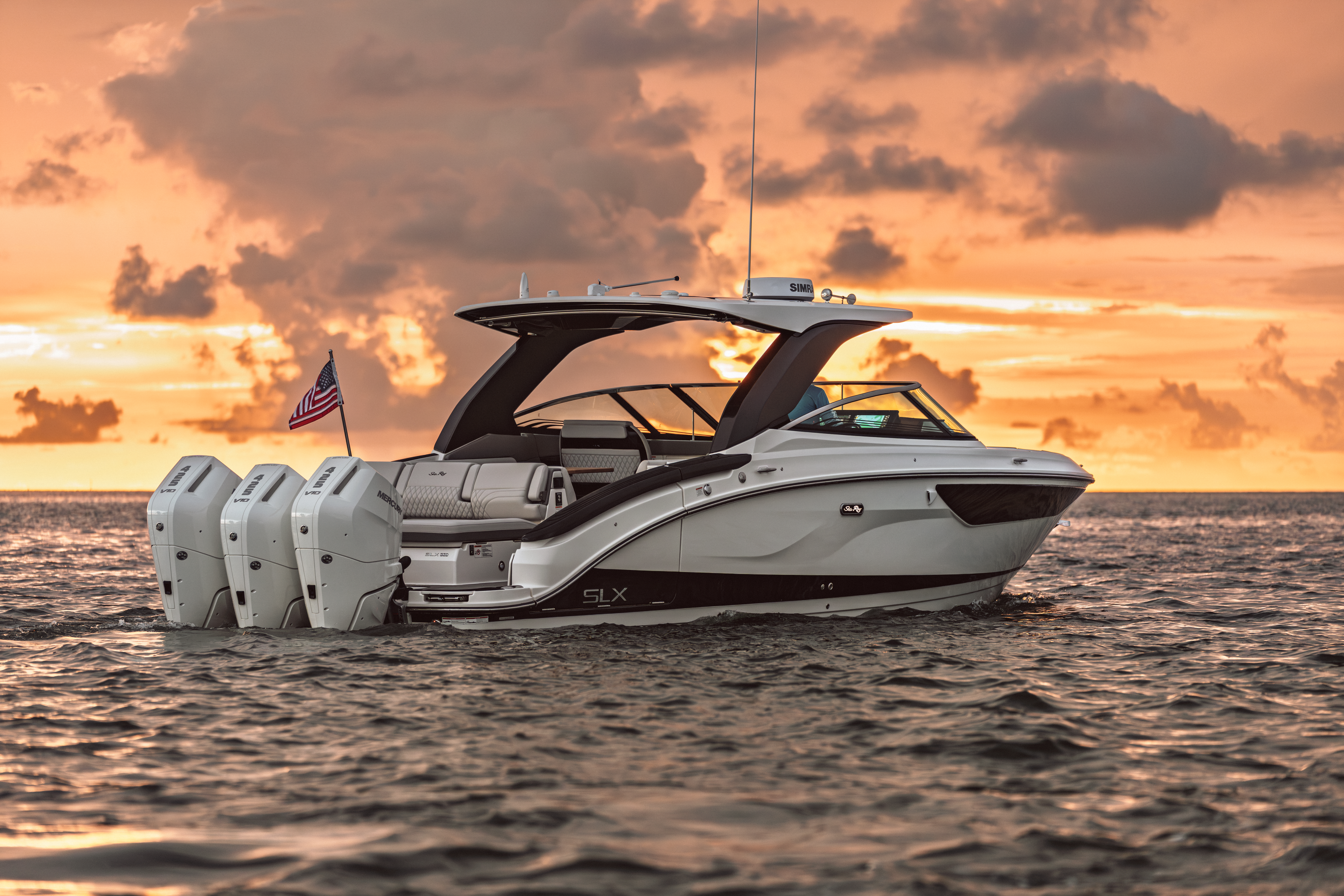 2026 Sea Ray SLX 360 Outboard for sale on YachtWay, same model as on display at FLIBS 2026