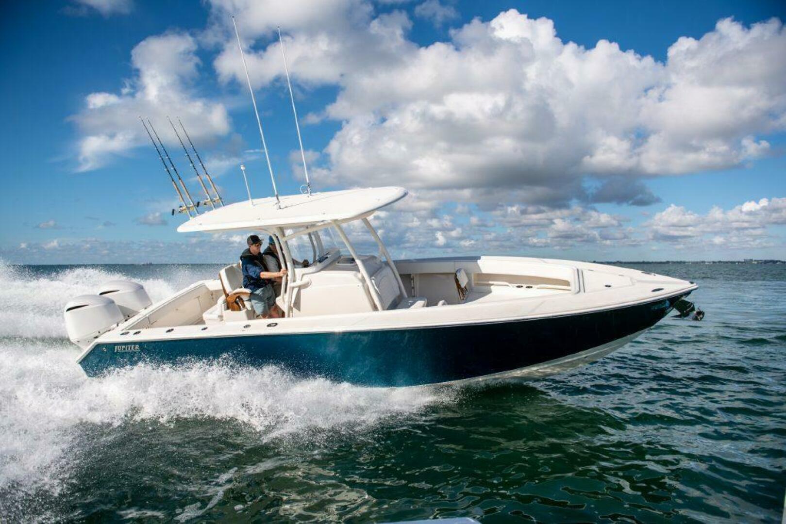 2027 Jupiter 30 for sale on YachtWay, same model as on display at FLIBS 2026