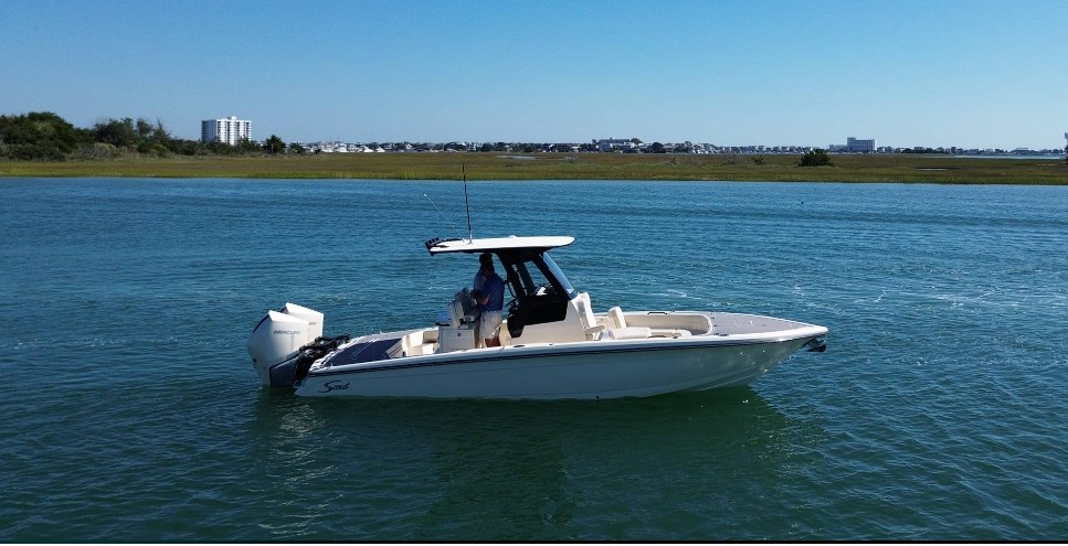 2027 Scout Boats 281 XSS for sale on YachtWay, same model as on display at FLIBS 2026