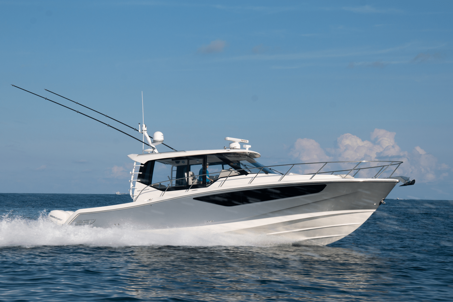 2027 Boston Whaler 405 Conquest for sale on YachtWay, same model as on display at FLIBS 2026