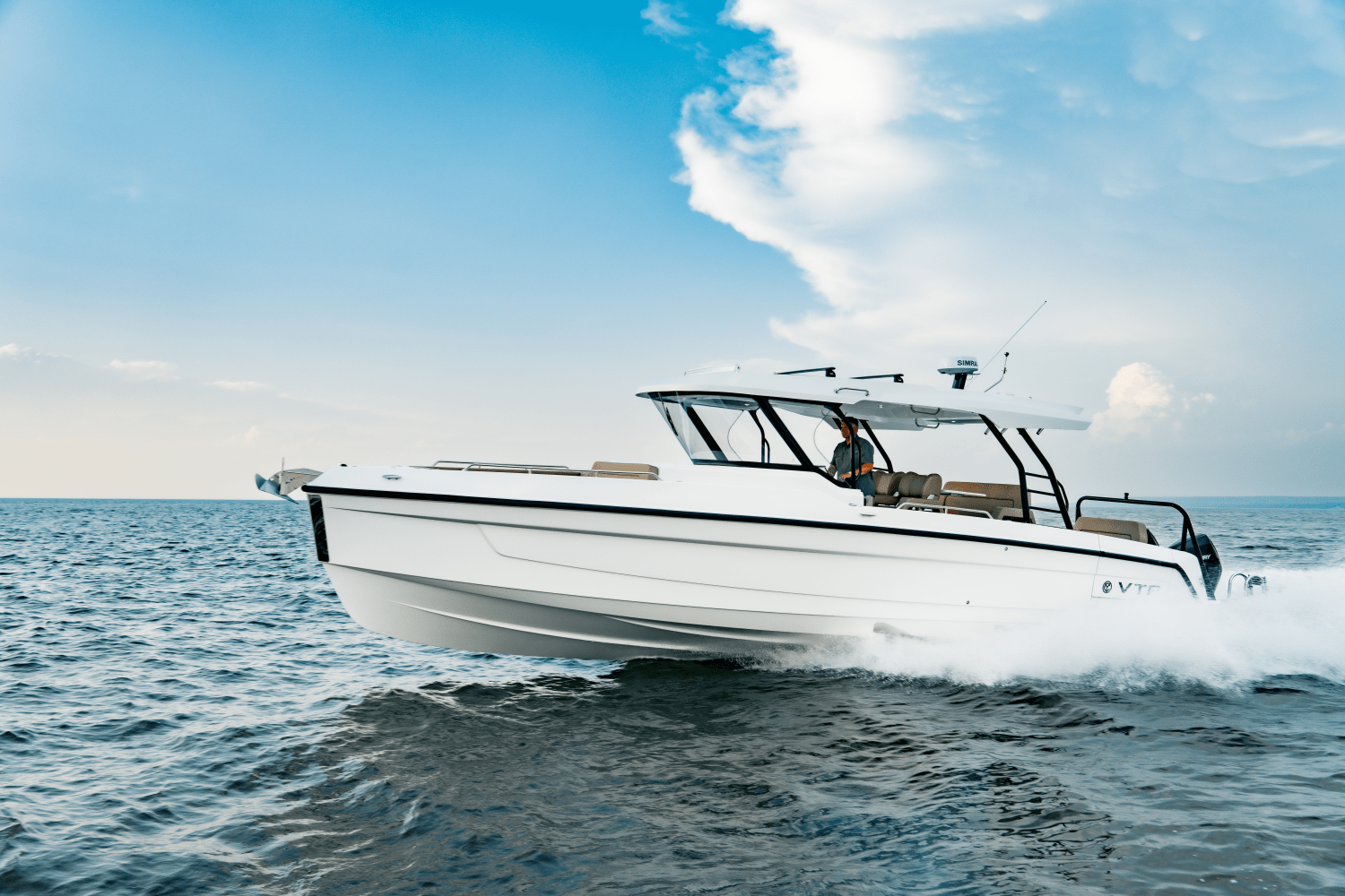 2027 Cruisers Yachts 38 VTR for sale, on display at FLIBS 2026