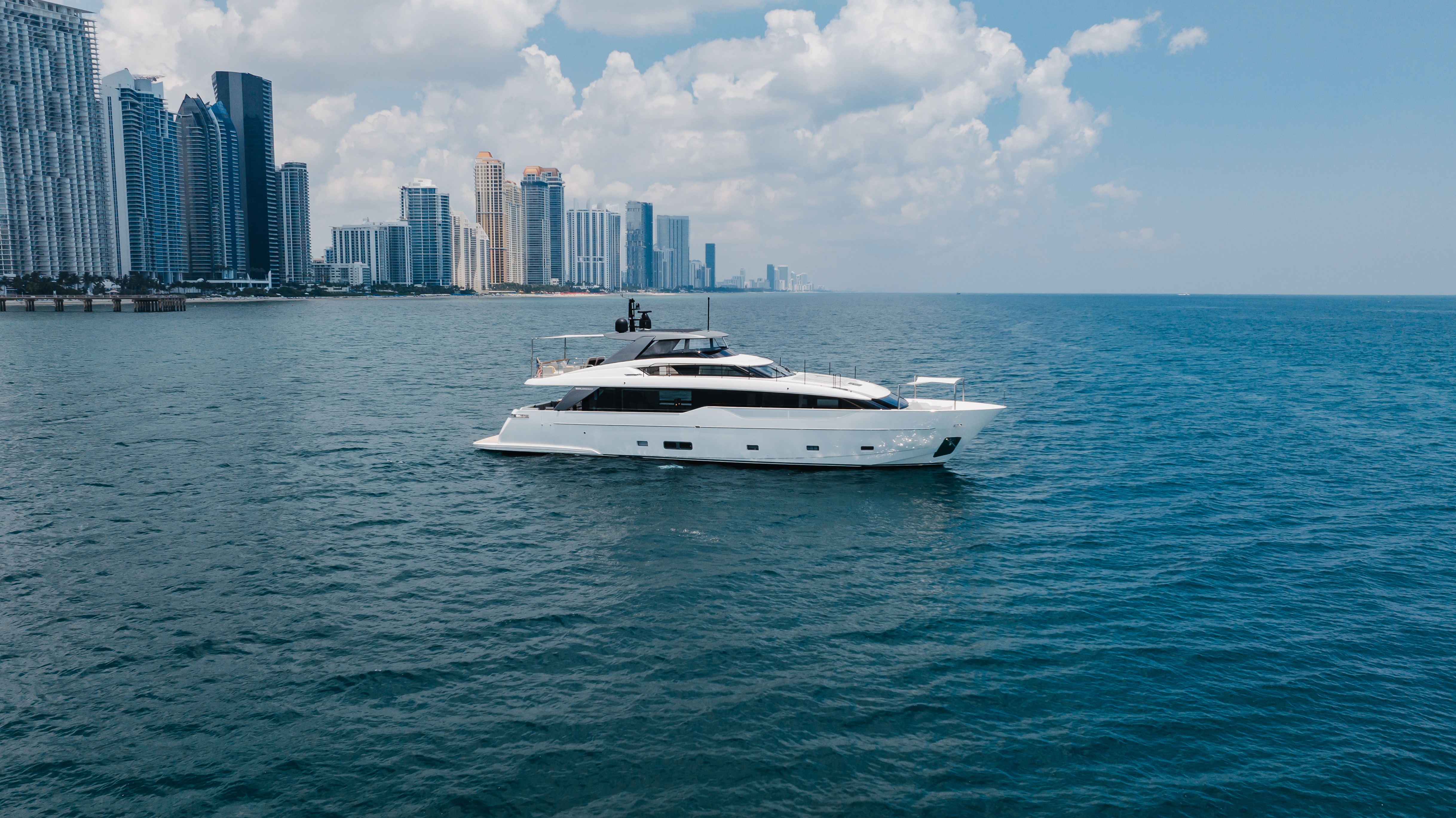 2024 Sanlorenzo SL90A for sale, on display at FLIBS 2026