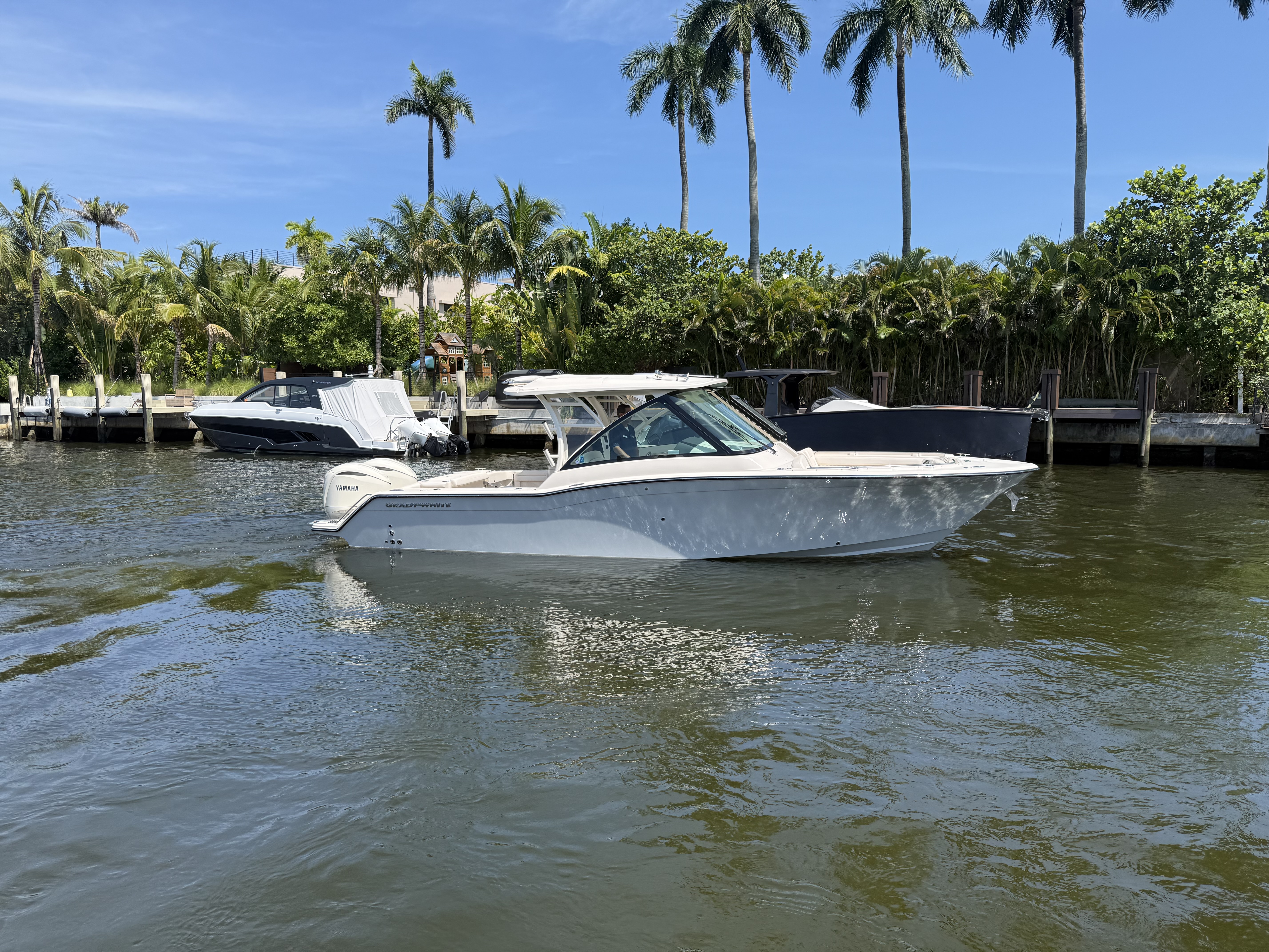 2027 Grady-White Boats Freedom 325 for sale, on display at FLIBS 2026