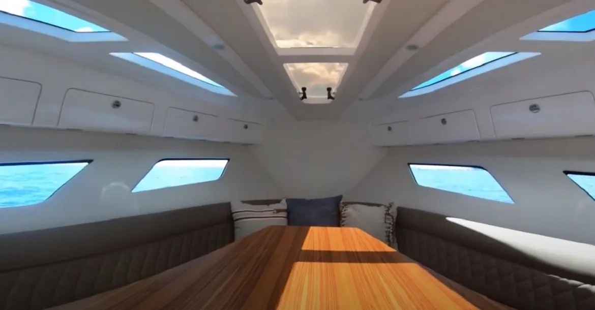Intérieur du Intrepid Powerboats 409 Valor