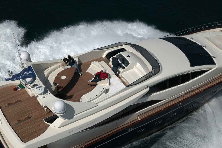 Interieur van de Riva 85 Opera