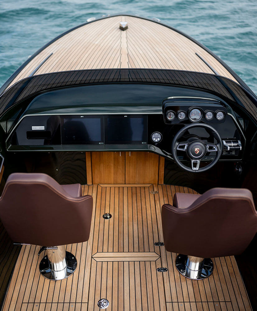 Innenbereich der Frauscher eFantom 850