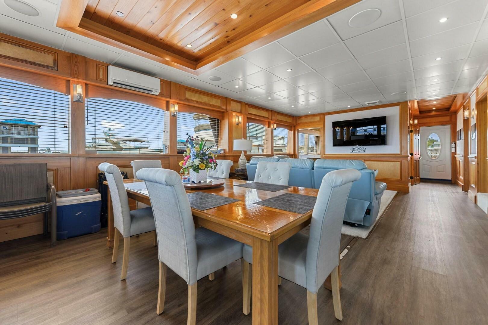 Avenger 80 Custom Catamaran Interior