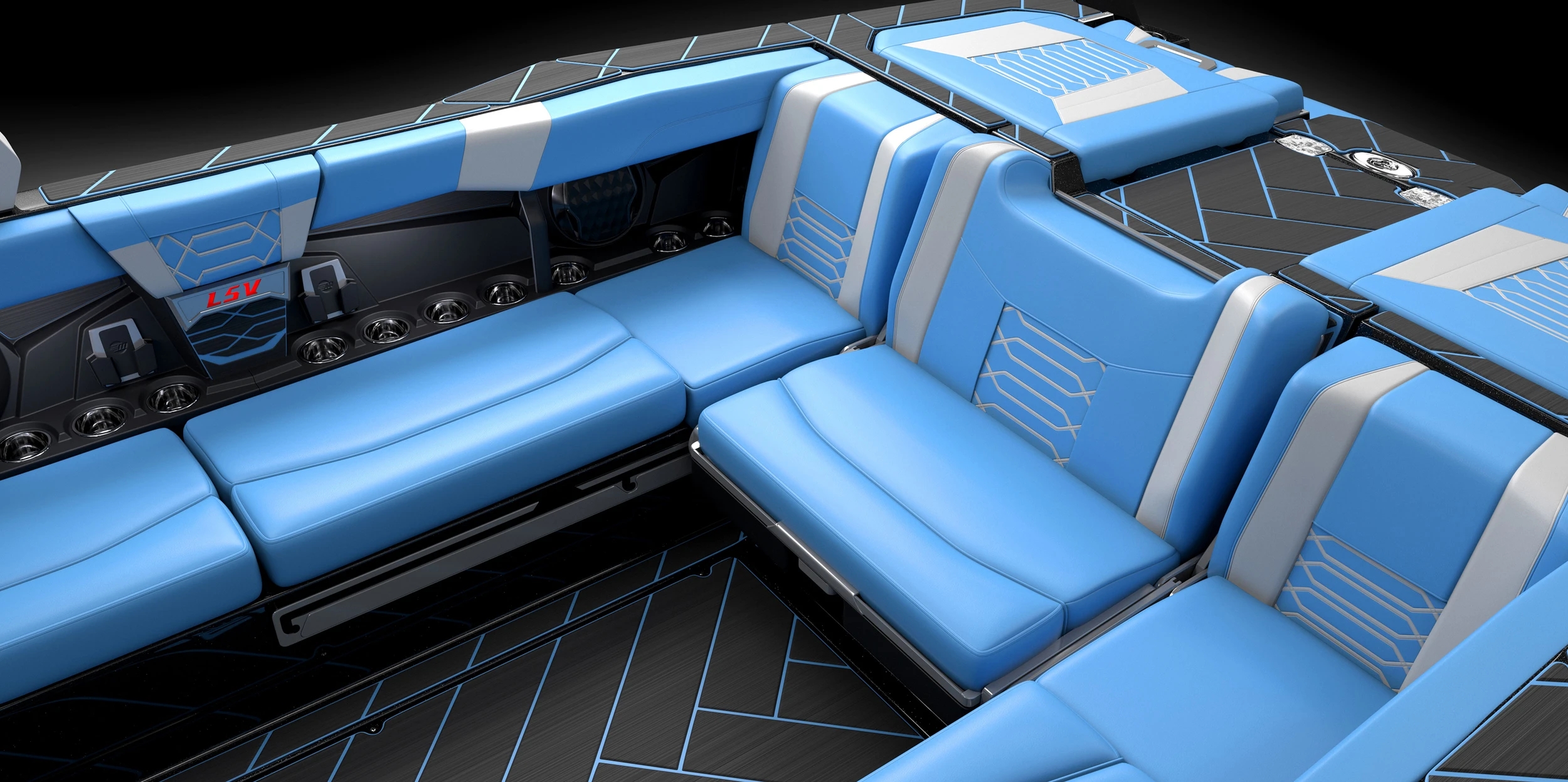 Malibu Boats 26 LSV Interior