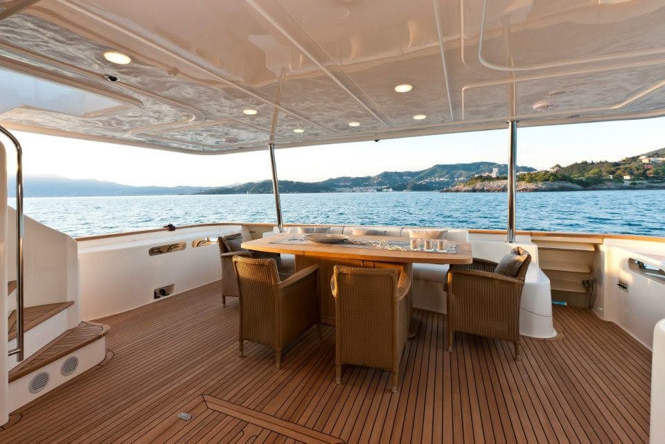 Innenbereich der Custom Line Navetta 26