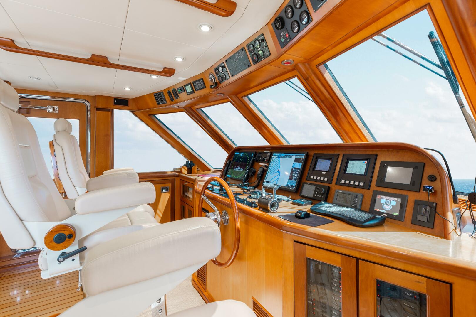 President Yachts 87 Tri-Deck Interior