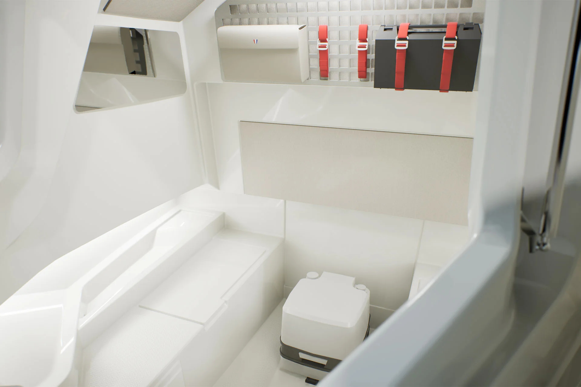 Intérieur du Wellcraft 28 Speedster