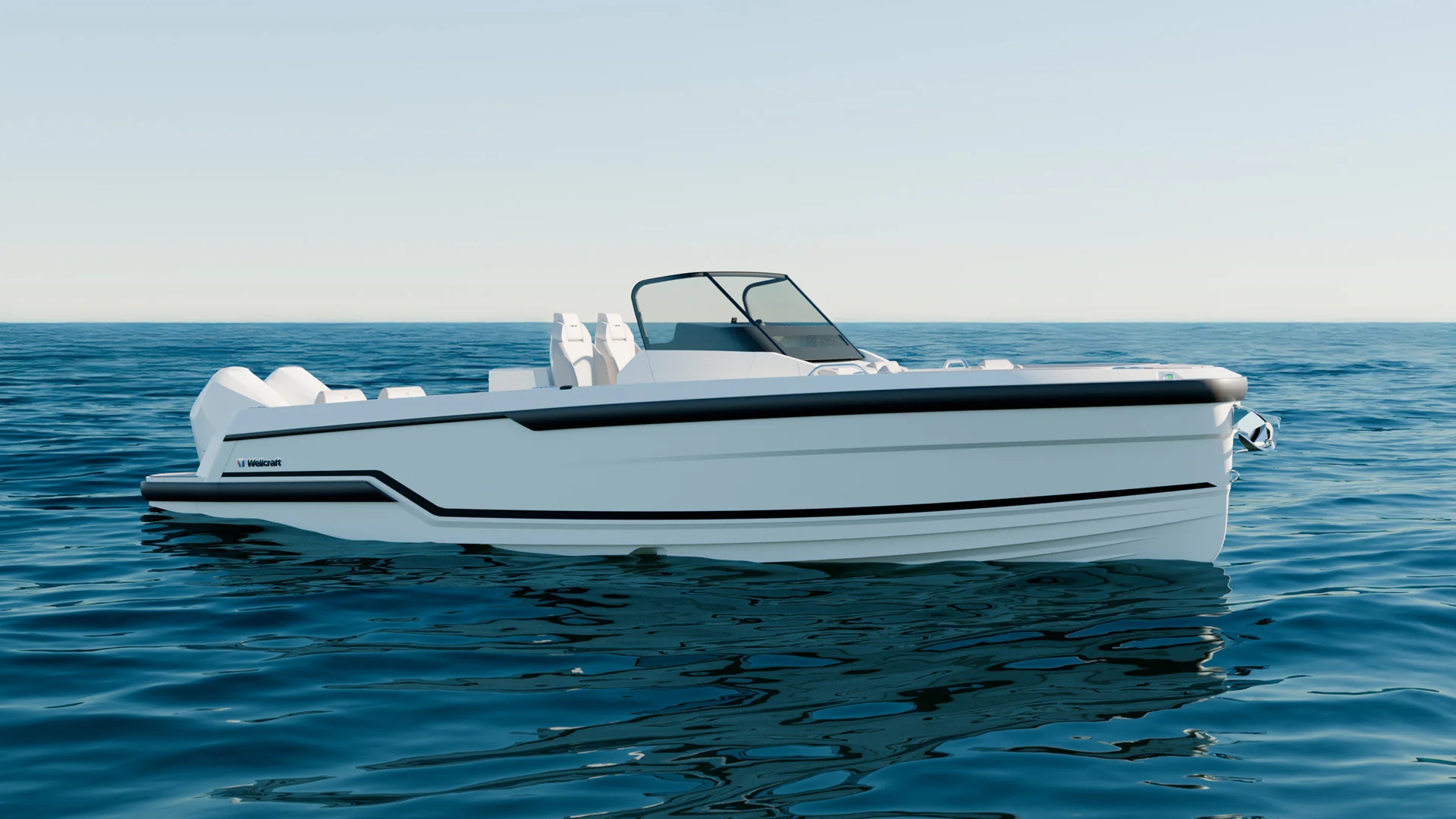 Extérieur du Wellcraft 28 Speedster