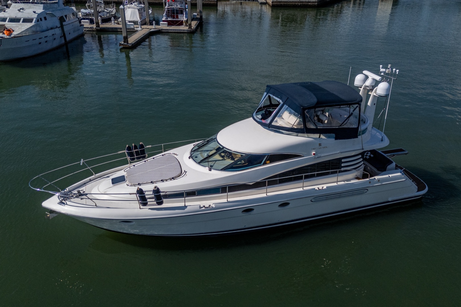Extérieur du Fairline Squadron 52