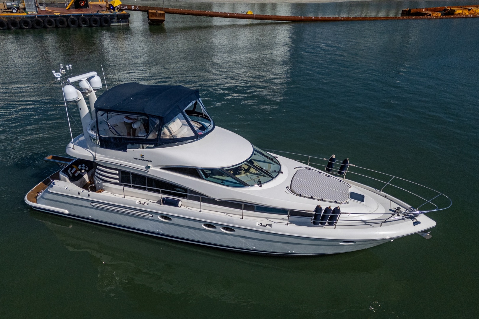 Extérieur du Fairline Squadron 52