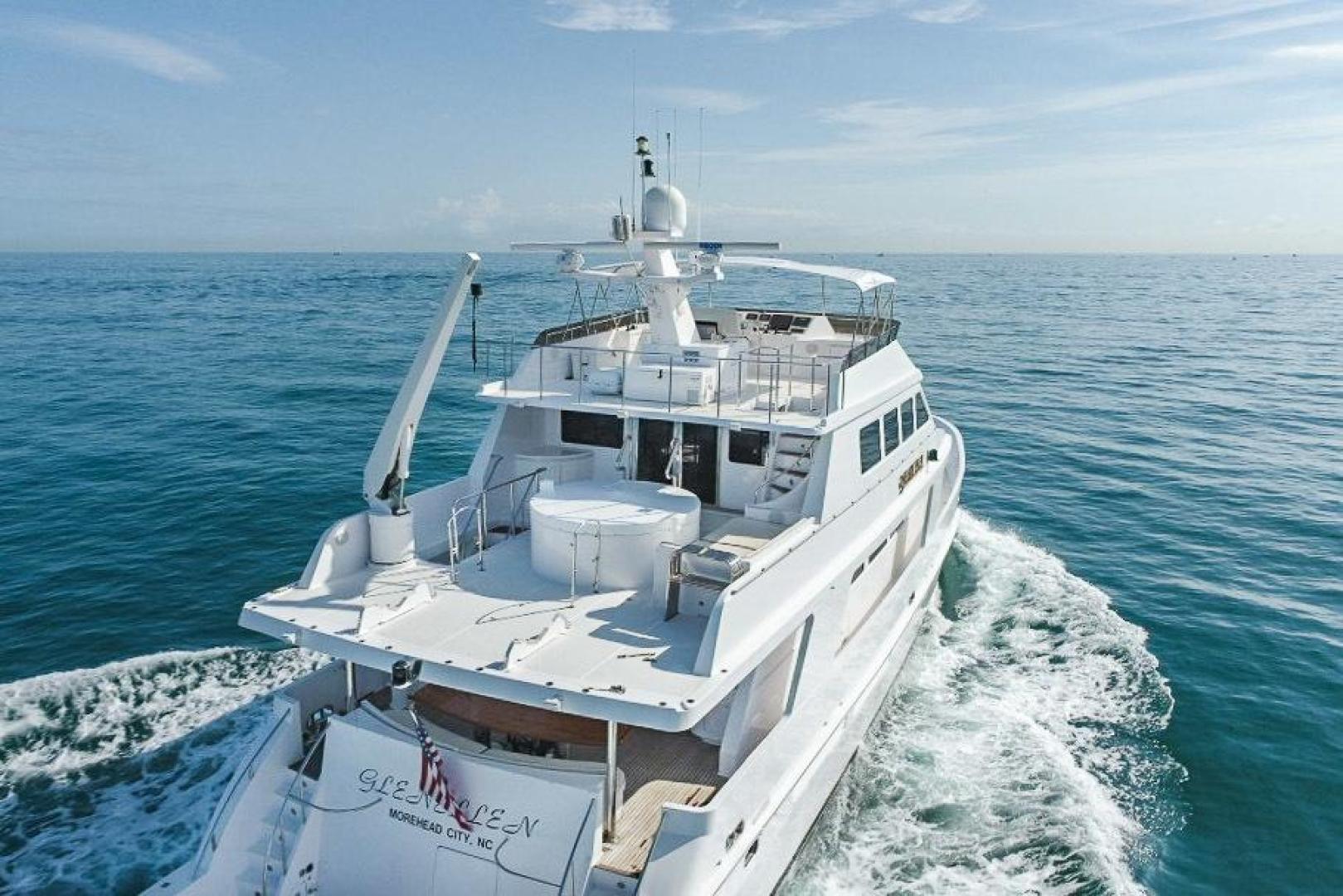 Außenbereich der President Yachts 100
