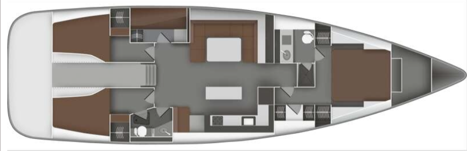 4-Cabin Layout