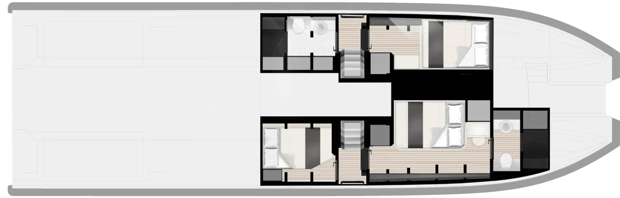 3-Cabin Layout (Explorer)