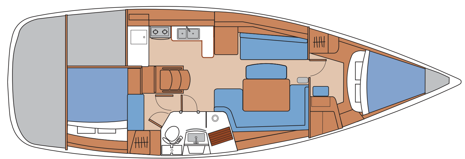 2-Cabin Layout