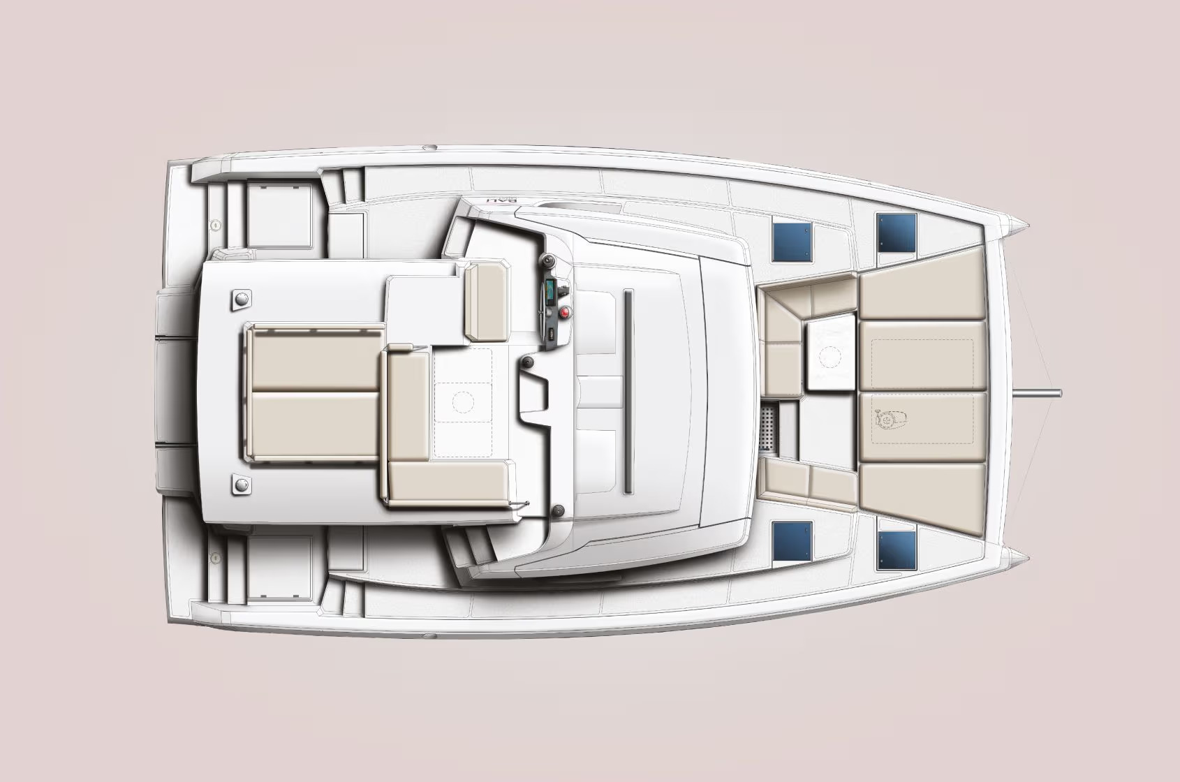 3-Cabin Layout