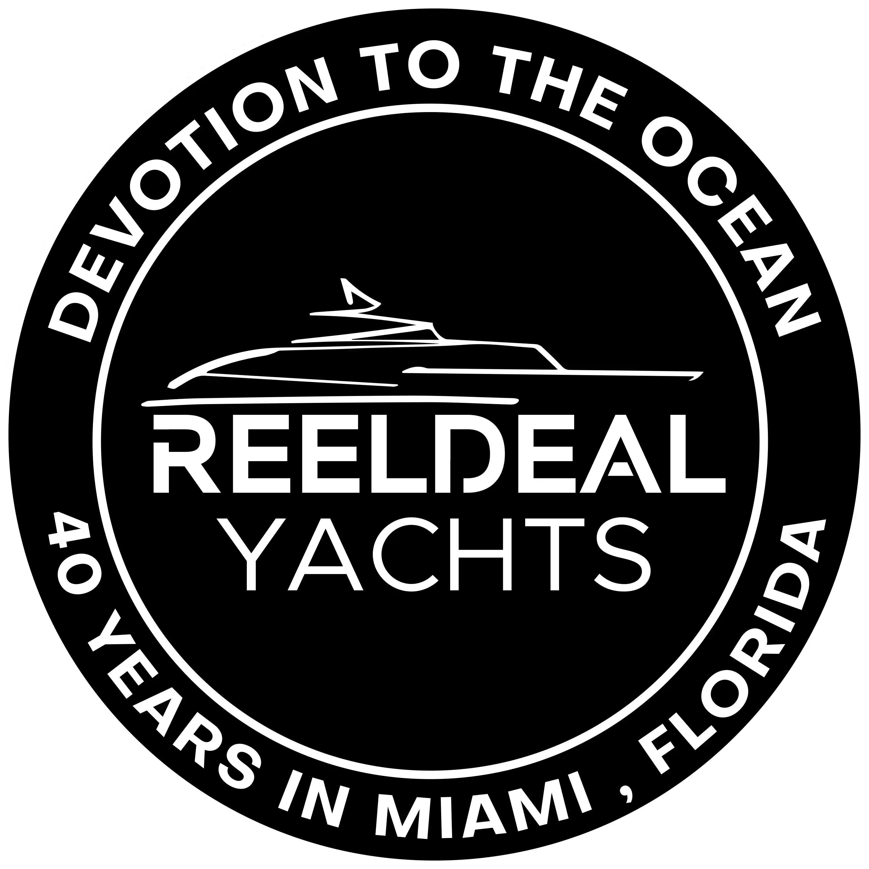 REEL DEAL YACHTS logo